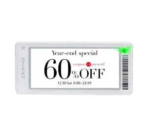 Zkong 2.9 Inch ESL Digital Price Tag