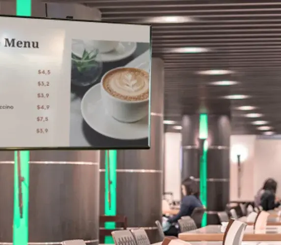 Cafeteria Displays
