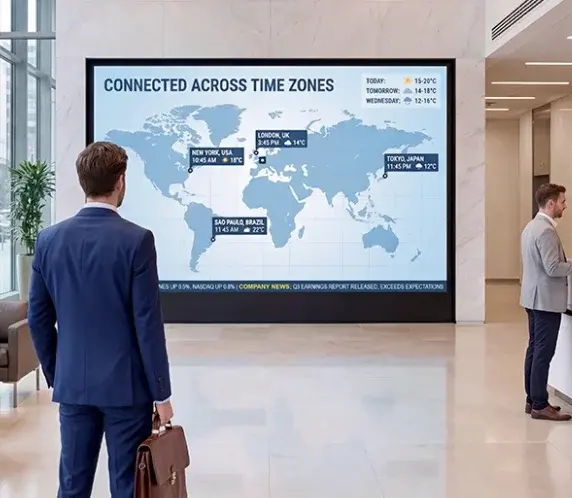 Corporate Communication Screens